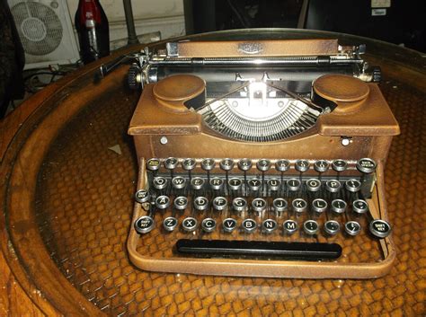 Vintage Rare Brown 1930s Royal Manual Typewriter Serviced And Etsy