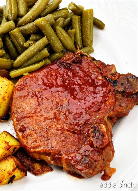 (i don't recommend cooking the chops on high heat. Slow Cooker BBQ Pork Chops Recipe - Add a Pinch