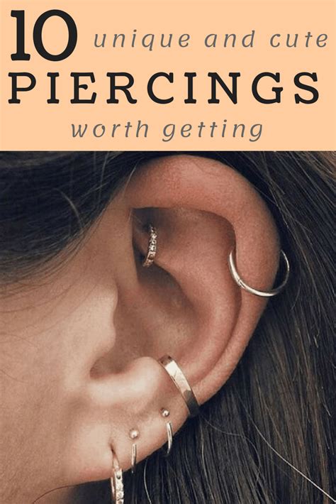 10 Unique Piercings That Are Actually Cute Af Society19 Piercings