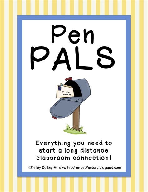 The Perfect Pen Pal Pair Up Event Teacher Idea Factory