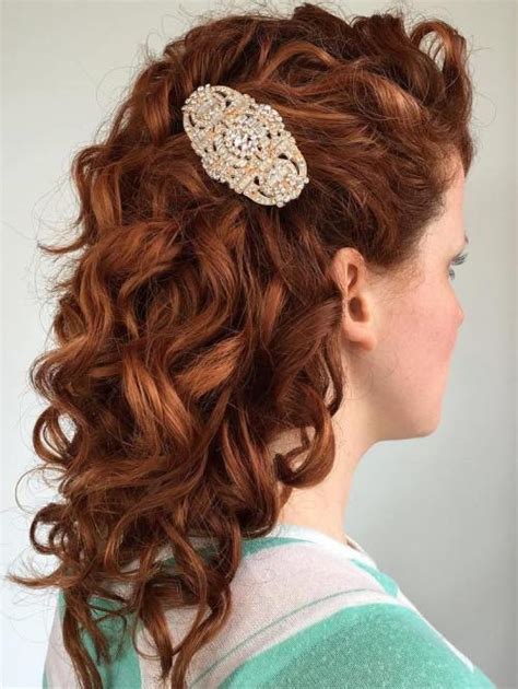From casual to modern, from elegant to fierce if there is one thing that can enhance the overall reception look and give you a bewitching edge, then definitely it is the hairstyle. Wonderful Wedding Styles For Curly Hair | CurlyHair.com