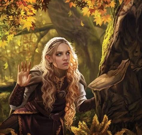 Forest Elf By Magali Villeneuve Elf Art Elves Fantasy Fantasy Women
