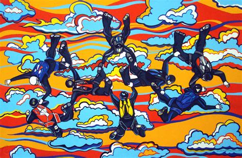 Skydiving Art