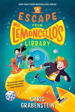 Lemoncello's library, what did dr. Escape from Mr. Lemoncello's Library