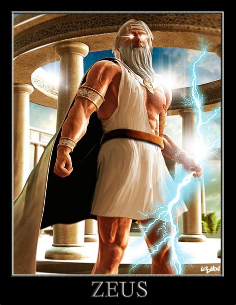 Zeus Greek Gods Project By Isikol On Deviantart