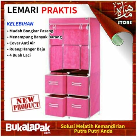 Dengan berbagai bentuk dan ukuran yang bisa memudahkan bunda memilih lemari sesuai kebutuhan. Jual Lemari multifungsi lemari baju portable dengan laci ...