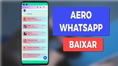 Aero Whatsapp 927 Download Baixar Versão Atualizada ️🤭 Youtube