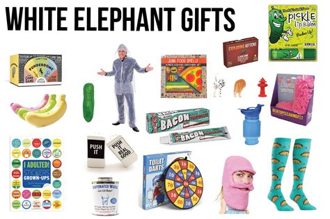 Diy White Elephant Gifts