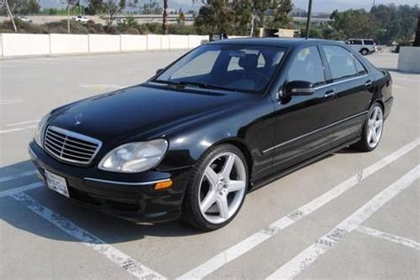 The 2002 s600 also ushered in the newest mercedes engine, a 362 horsepower, 5.8 liter v12. Buy used 2002 MERCEDES BENZ S500 LUXURY SPORT AMG PACKAGE ...