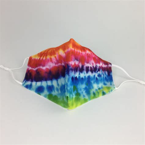 Tie Dye Adult Face Mask Song Lily