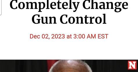 Amy Coney Barrett Doesnt Support Someone Owning A Gun When There Is A