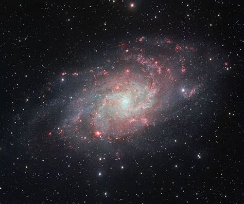 Triangulum Galaxy Aka M33 Via The Vlt Survey Telescope At European
