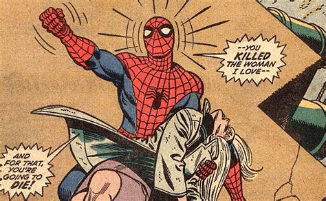 spiderman gwen stacy death