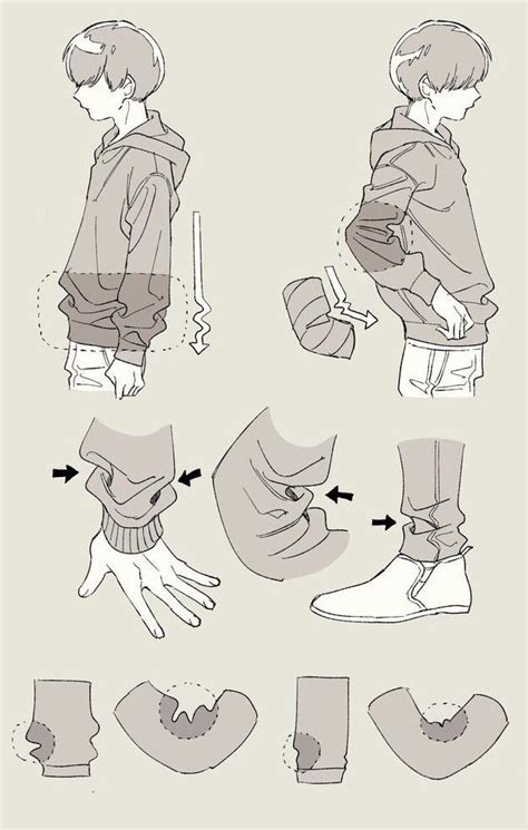 Clothing Folds Drawing Reference And Sketches For Artists