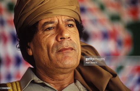 Libyan Leader Muammar Gaddafi On March 18 1992 In Tripoli Libya News