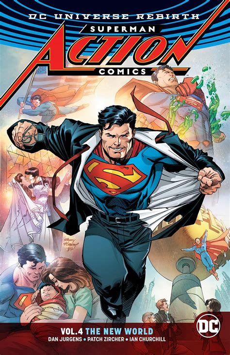 Action Comics Vol 4 The New World Rebirth Fresh Comics