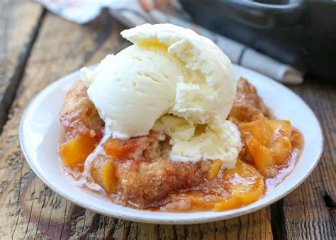 Southern Peach Cobbler Barefeet In The Kitchen