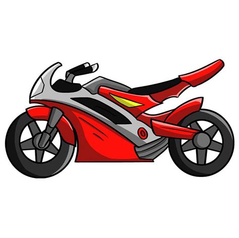 How To Draw A Motorcycle Really Easy Drawing Tutorial Easy Drawings
