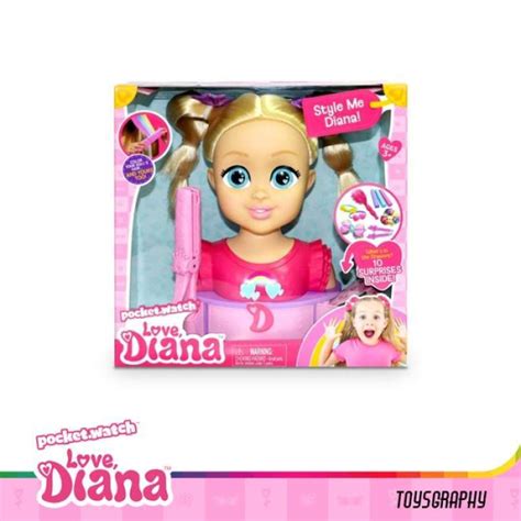 Promo Love Diana Style Me Diana Deluxe Styling Head Pocket Watch Diskon 9 Di Seller Angkata