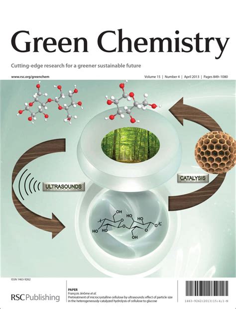 Green Chemistry Issue 4 Now Online Green Chemistry Blog