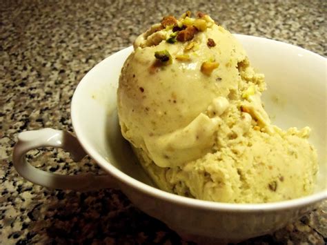 Pistachio is also a flavor of sorbet and gelato. Pistachio Ice Cream - Turning It Home