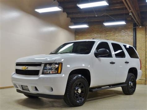 2010 Chevy Tahoe 4wd Police 88k Miles California Unit 6 Pass Tow