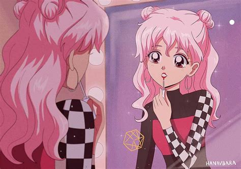 Images Of Pink Hair Instagram Anime Girl