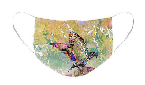 Peace Abstract Face Mask By Youri Chasov Abstract Faces Masks For