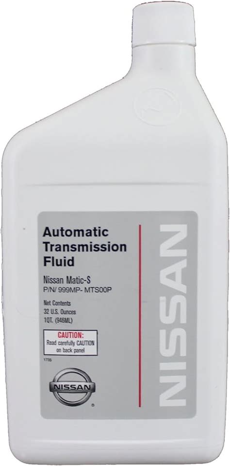 Genuine Nissan Fluid 999mp Mts00p Nissan Matic S Automatic Transmission