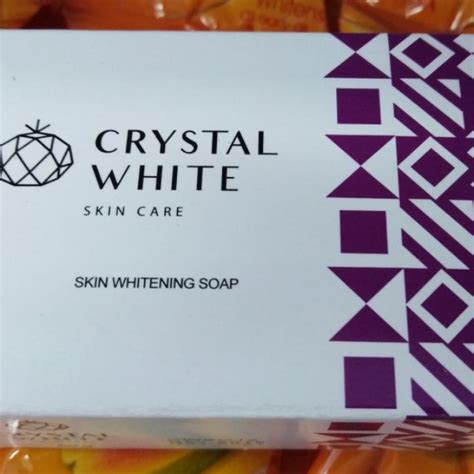Crystal White Skin Whitening Soap 90g Shopee Philippines