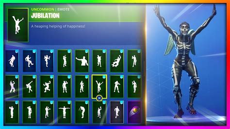 Sign in to or sign up for an epic games account. ALL Emotes/Dances with *NEW* "Skull Ranger" Skin in ...
