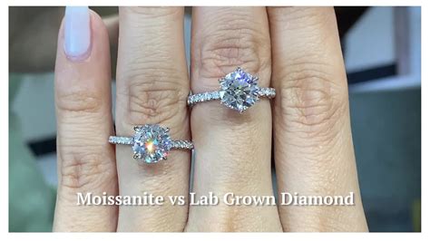 Moissanite Vs Lab Grown Diamond Whats Really Better💎 Watch My