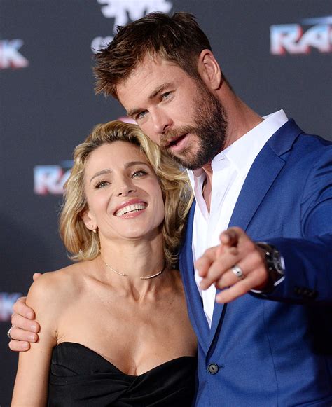 Elsa pataky and chris hemsworth were simply destined to be together. Elsa Pataky at the Thor: Ragnarok Premiere in Los Angeles 10/10/2017 - celebsla.com