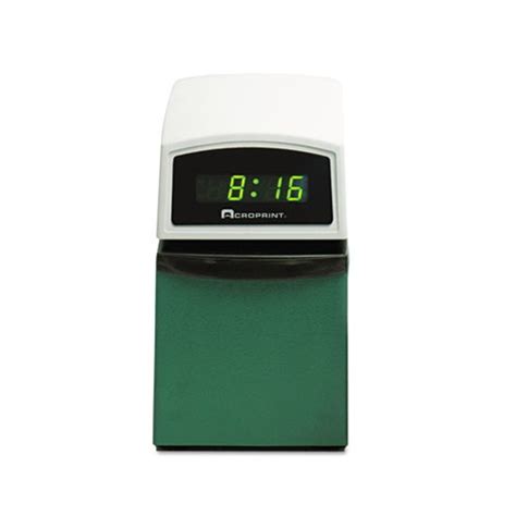 Acroprint Etc Digital Automatic Time Clock With Stamp Acp016000001