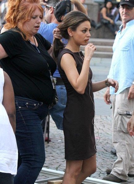 Mila Kunis Photos Mila Kunis Films Friends With Benefits In New York City Ny Mila Kunis