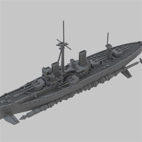 D Printable HMS Airship Dreadnought By Lee McColl