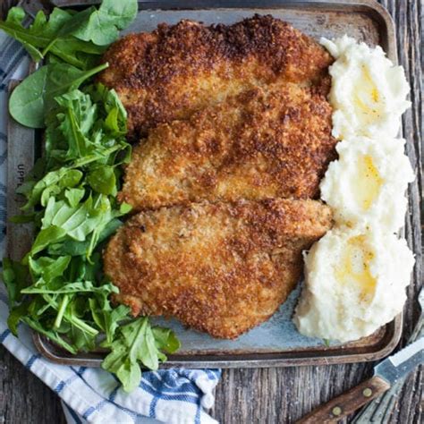 Crispy Fried Parmesan Turkey Cutlets I Wash You Dry