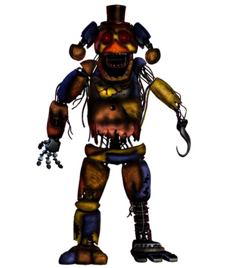 Fnaf Speed Edit Withered Animatronic Hybrid By Redbon09 On Deviantart