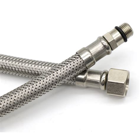 9 16 3 8 America Standard 304 Stainless Steel Wire Braided Hose For Faucet Tap Buy America