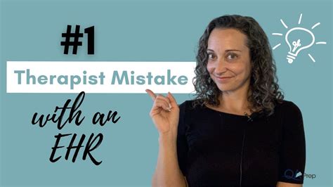 the biggest mistake therapists make with electronic health records ehr youtube