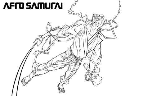 Afro Samurai Inks By Slo Mo On Deviantart