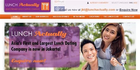 Hadirnya Lunch Actually Beri Warna Baru Persaingan Antar Biro Jodoh