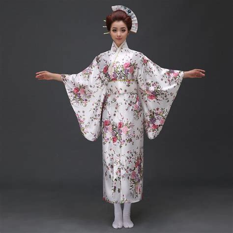 Nowy Przyjeżdża Kobiety Japoński Kimono Yukata Z Bowknot Lady Robe Japoński Starożytny