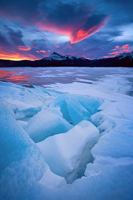 Our products and services help people eat better. frozen Canadian lake. (With images) | Beautiful nature ...