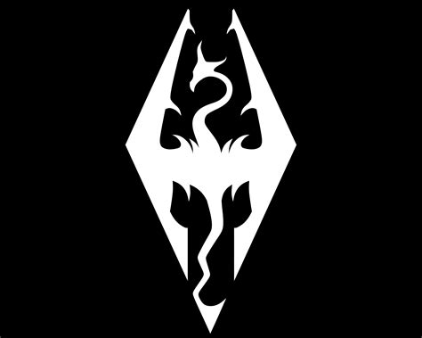 Skyrim Logo And Symbol Meaning History Png Brand
