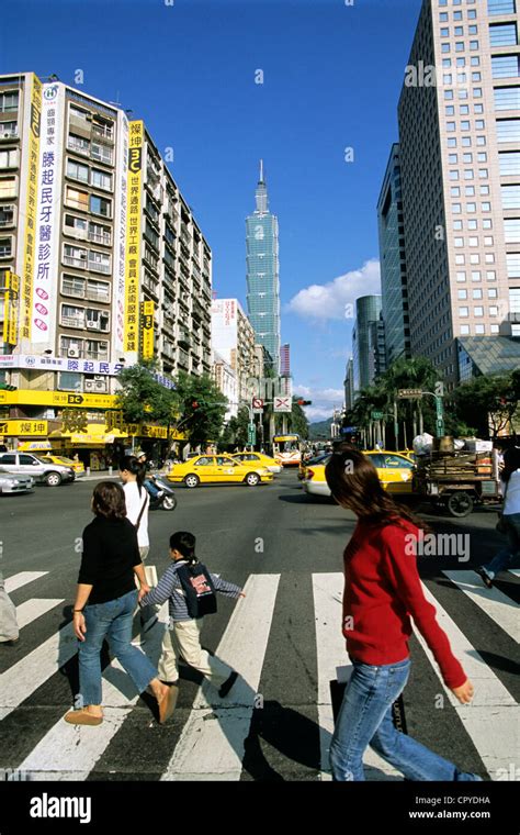 Taiwan Taipei Taipei 101 Tower 508 M Height One Of Highest Towers In