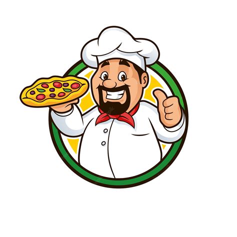 Premium Vector Pizza Chef