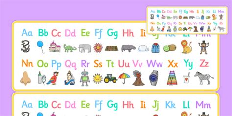 The alphabet in romanian language. A to Z Alphabet Strips Romanian Translation (teacher made)