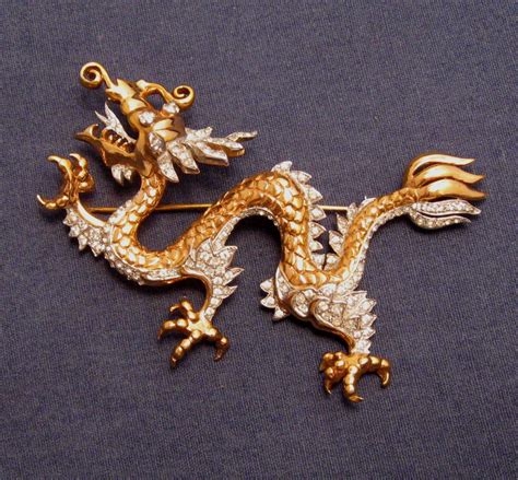 Marcel Boucher Dragon Pin Mystery Collectors Weekly