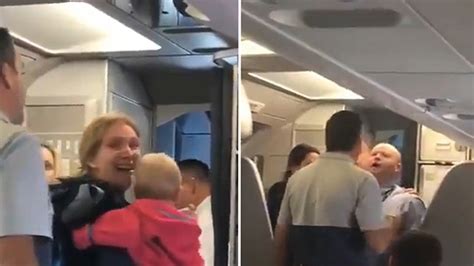 American Airlines Flight Attendant Strikes Mother Of Twins With